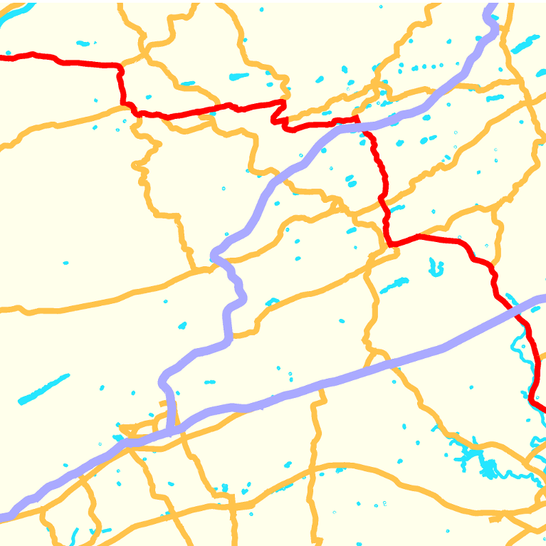 route map